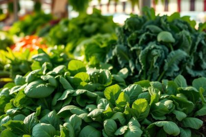 Verduras de hoja verde
